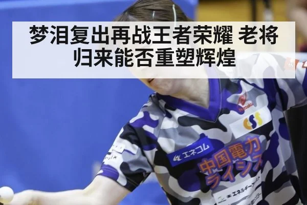 梦泪复出再战王者荣耀 老将归来能否重塑辉煌